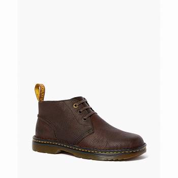 Dr Martens Sussex Bear Track Slip Resistant - Hnede Chukka Cizmy Panske, DR0161